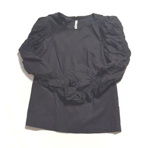 Greedilous P.‎ Y. H. Womens Shirt Puffed Sleeve Victorian Goth Whimsigoth Small